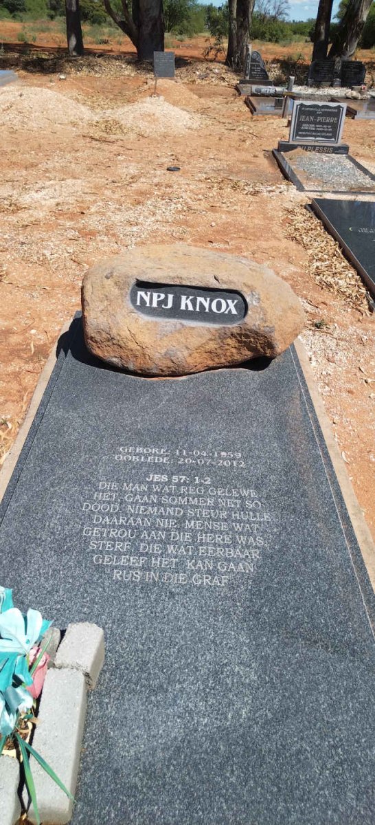KNOX N.P.J. 1959-2012