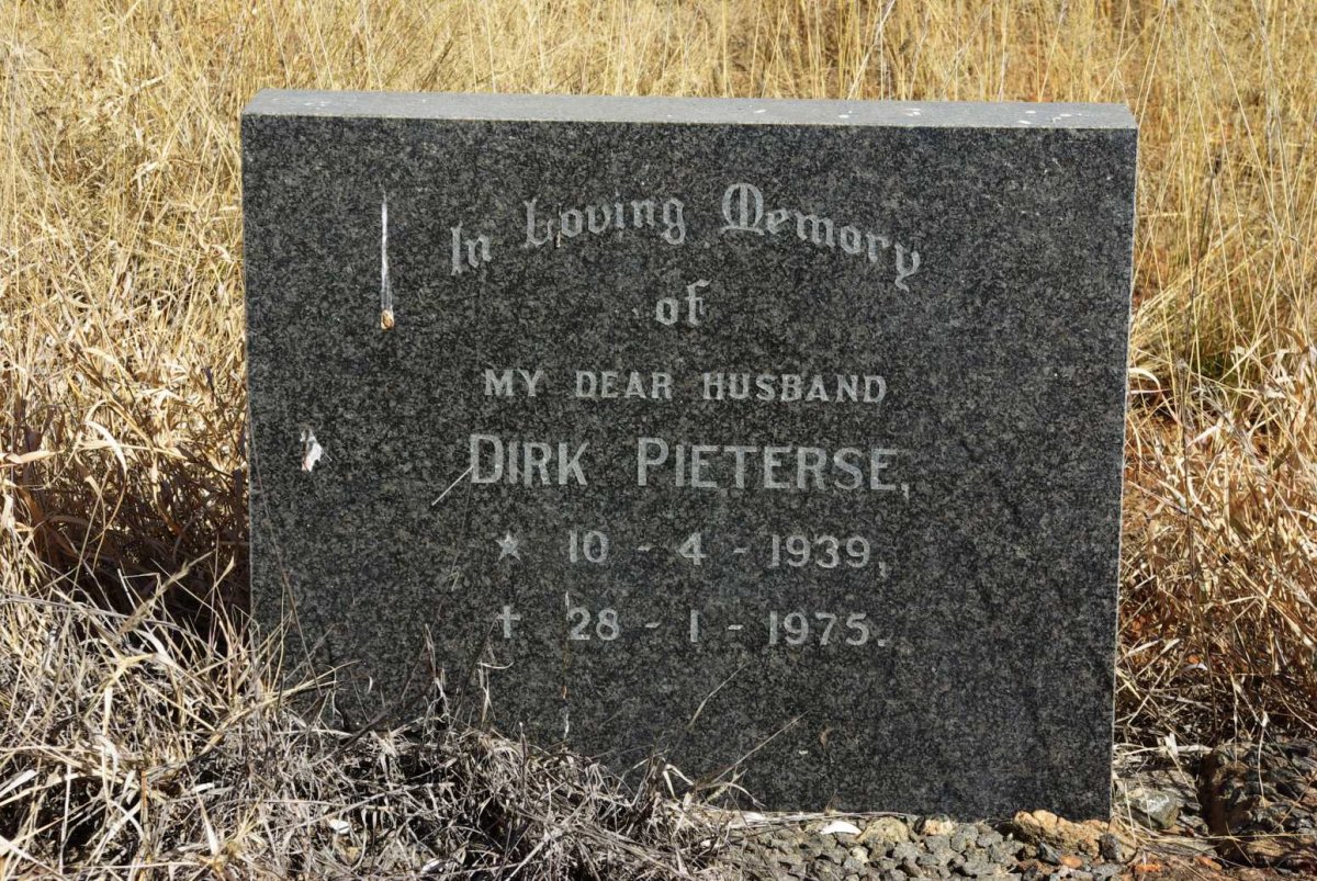 PIETERSE Dirk 1939-1975