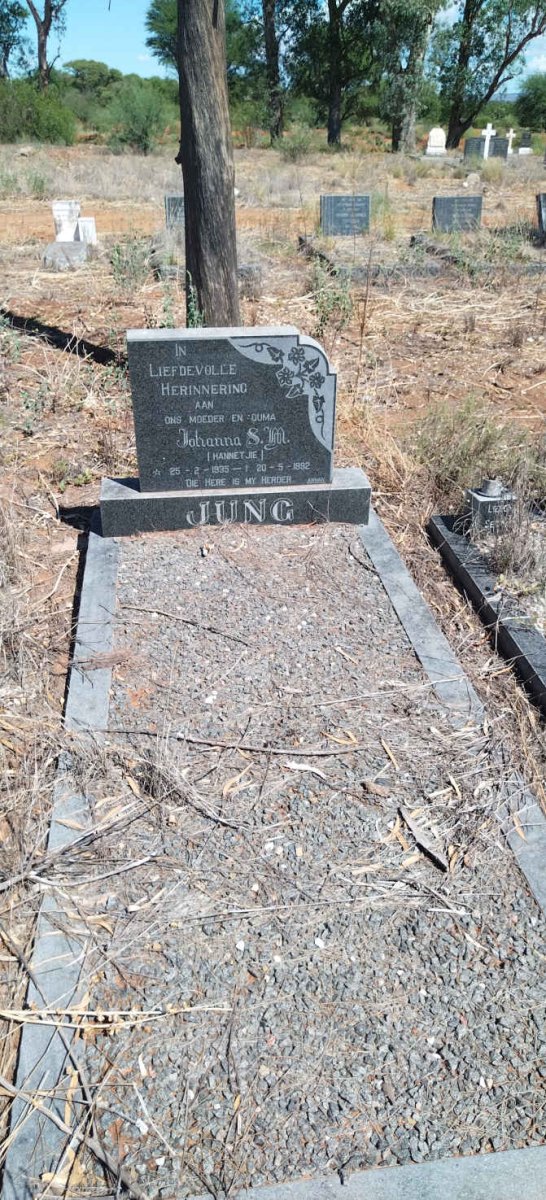 JUNG Johanna S.M. 1935-1992