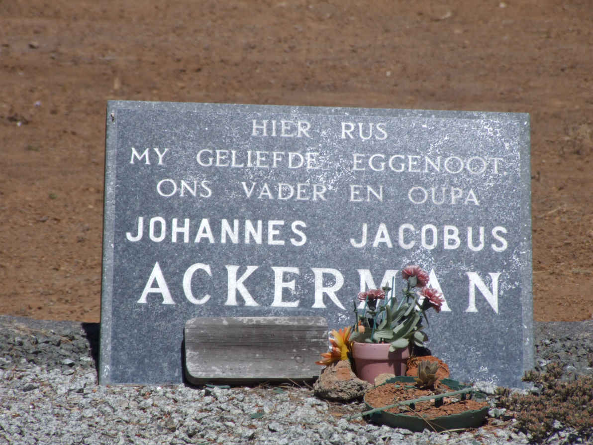 ACKERMAN Johannes Jacobus