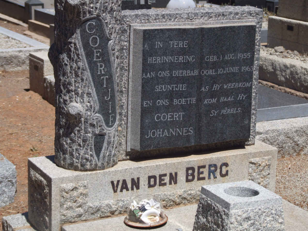BERG Coert Johannes, van den 1955-1963