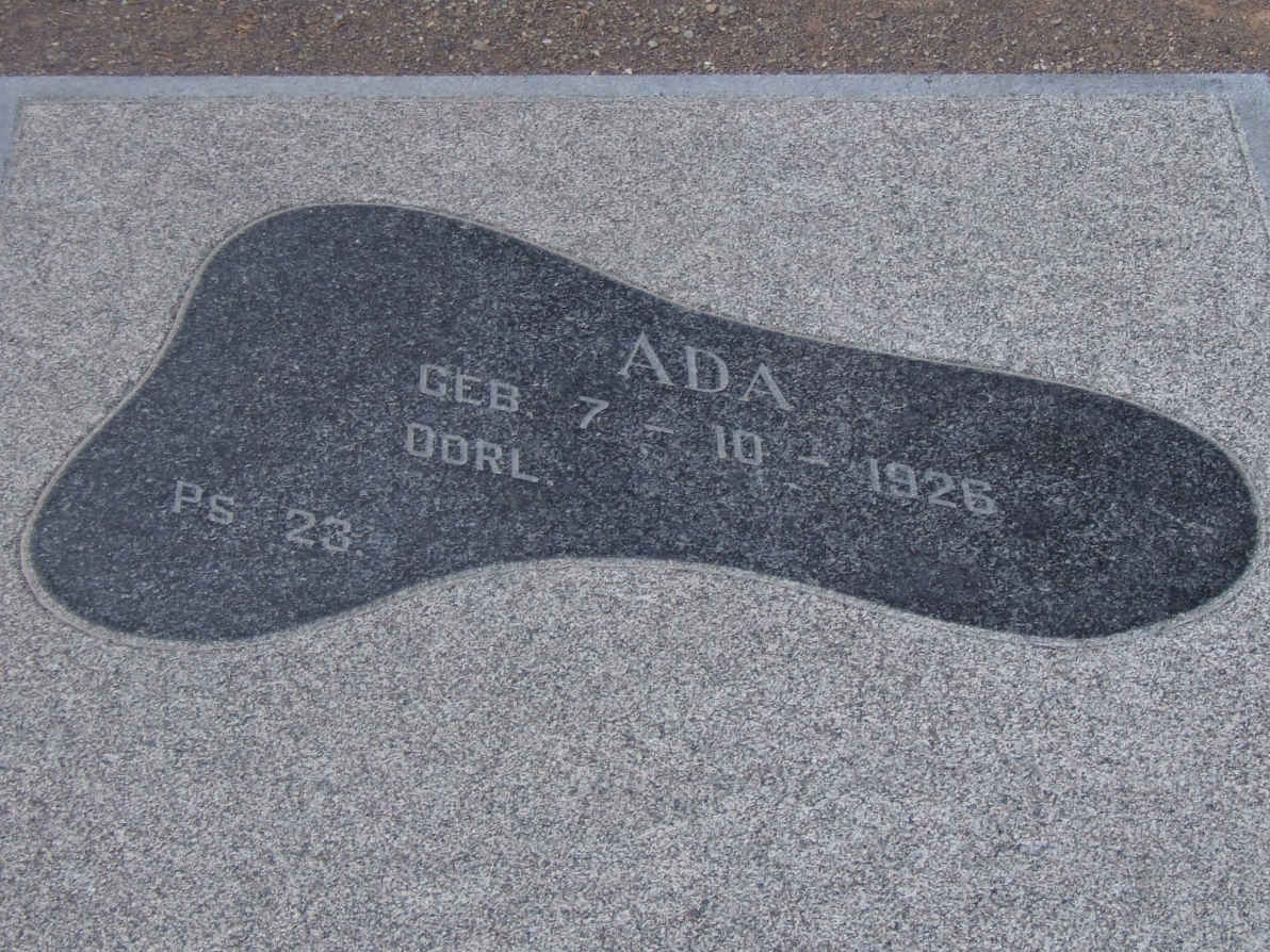 CLOETE Ada 1926-