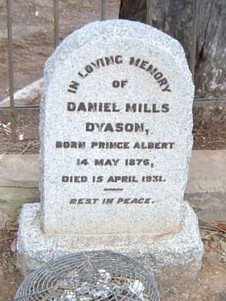 DYASON Daniel Mills 1876-1931