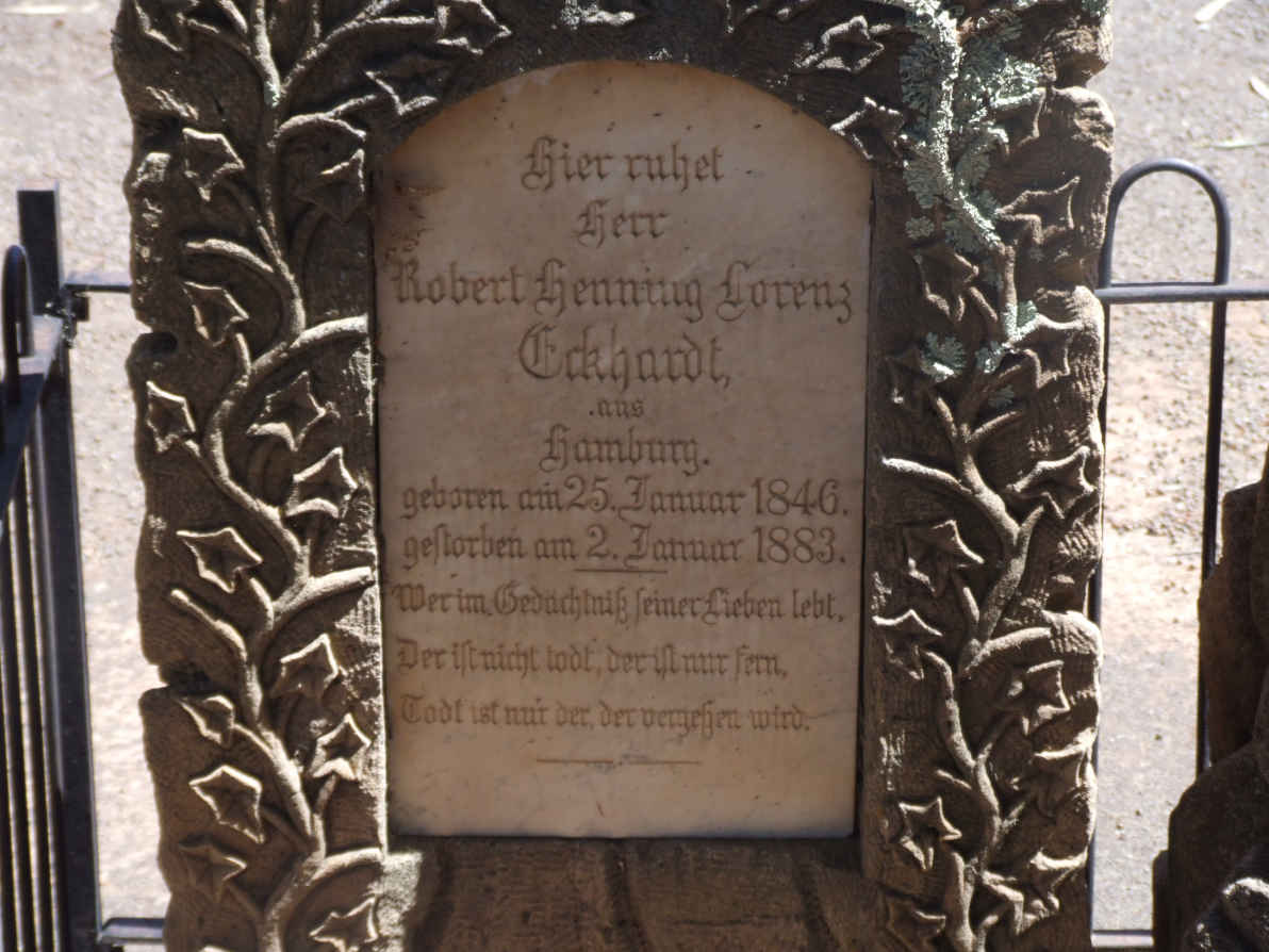 ECKHARDT Robert Henning Lorenz 1846-1883