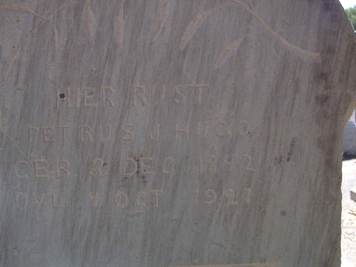 HUGO Petrus J. 1842-1927