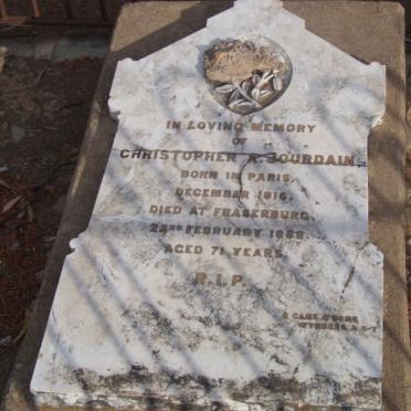 JOURDAIN Christopher A. 1816-1888