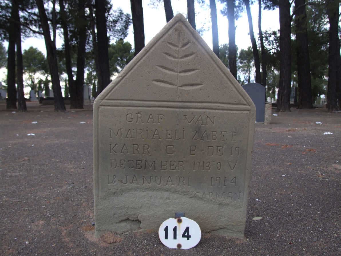 KARR Maria Elizabet 1913-1914