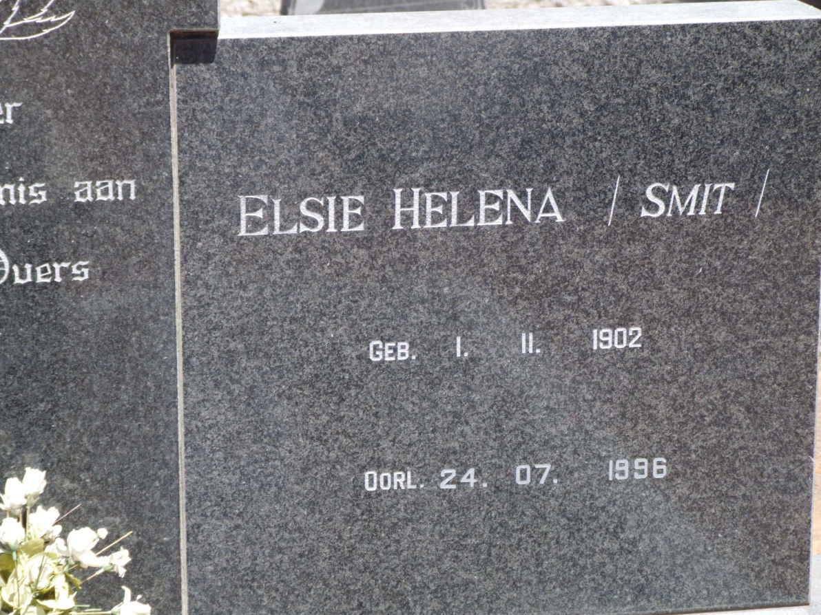 KRIEL Elsie Helena nee SMIT 1902-1996