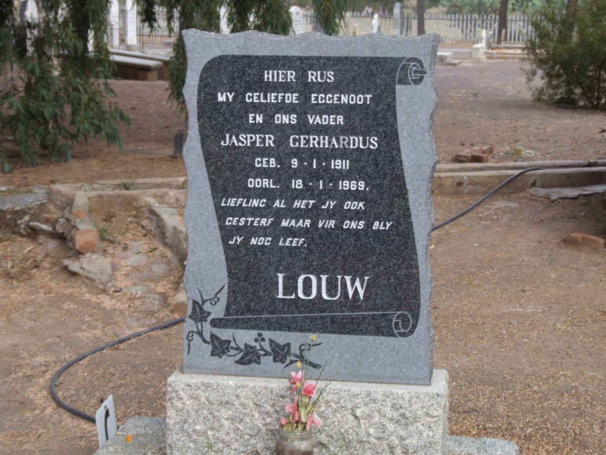 LOUW Jasper Gerhardus 1911-1969