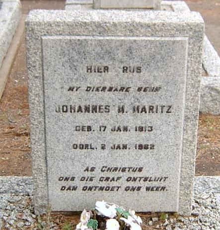 MARITZ Johannes M. 1913-1962