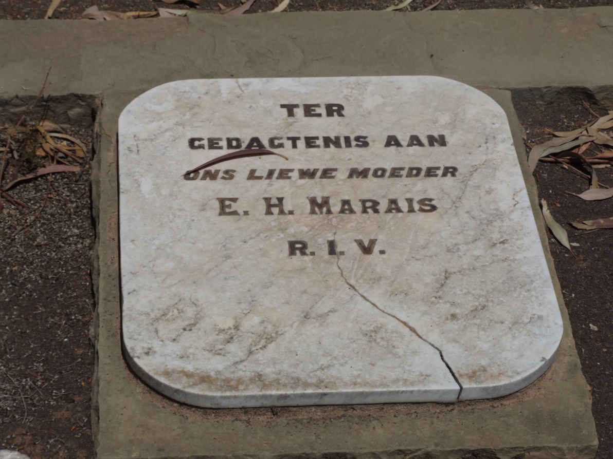 MARAIS E.H. ?-?