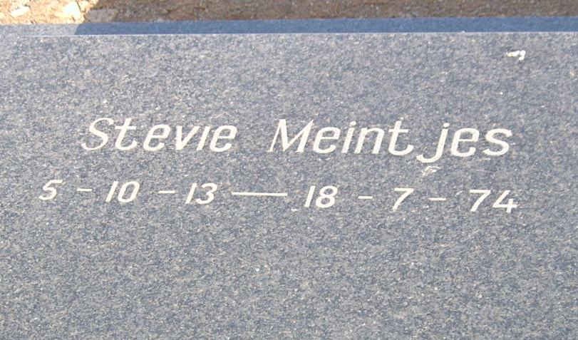 MEINTJES Stevie  1913-1974