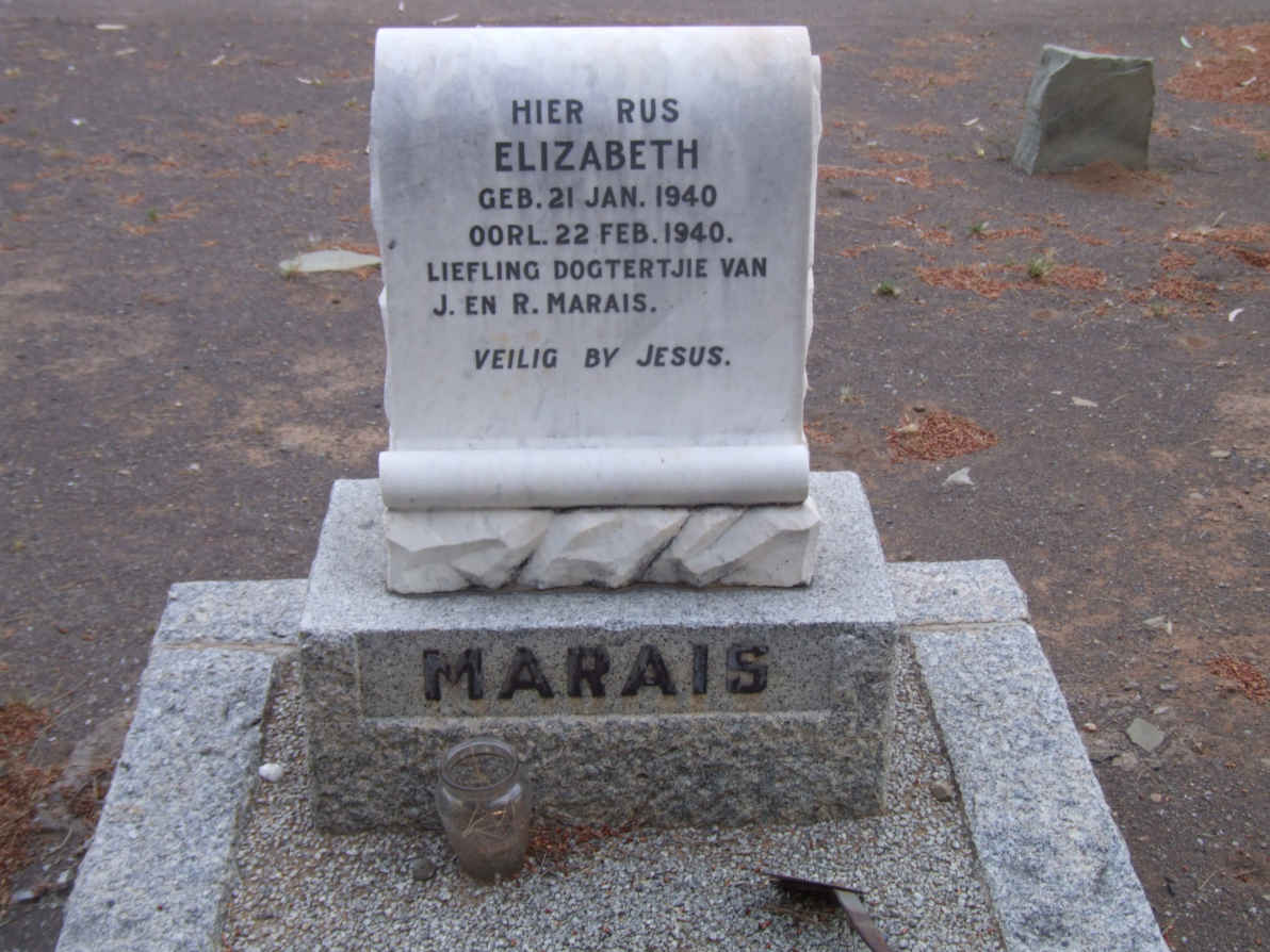MARAIS Elizabeth 1940-1940