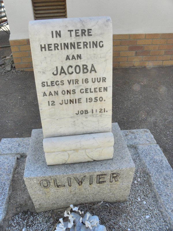 OLIVIER Jacoba 1915-1915