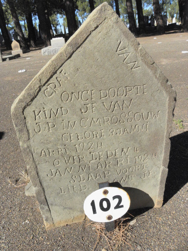 ROSSOUW J.E. 1924-1924