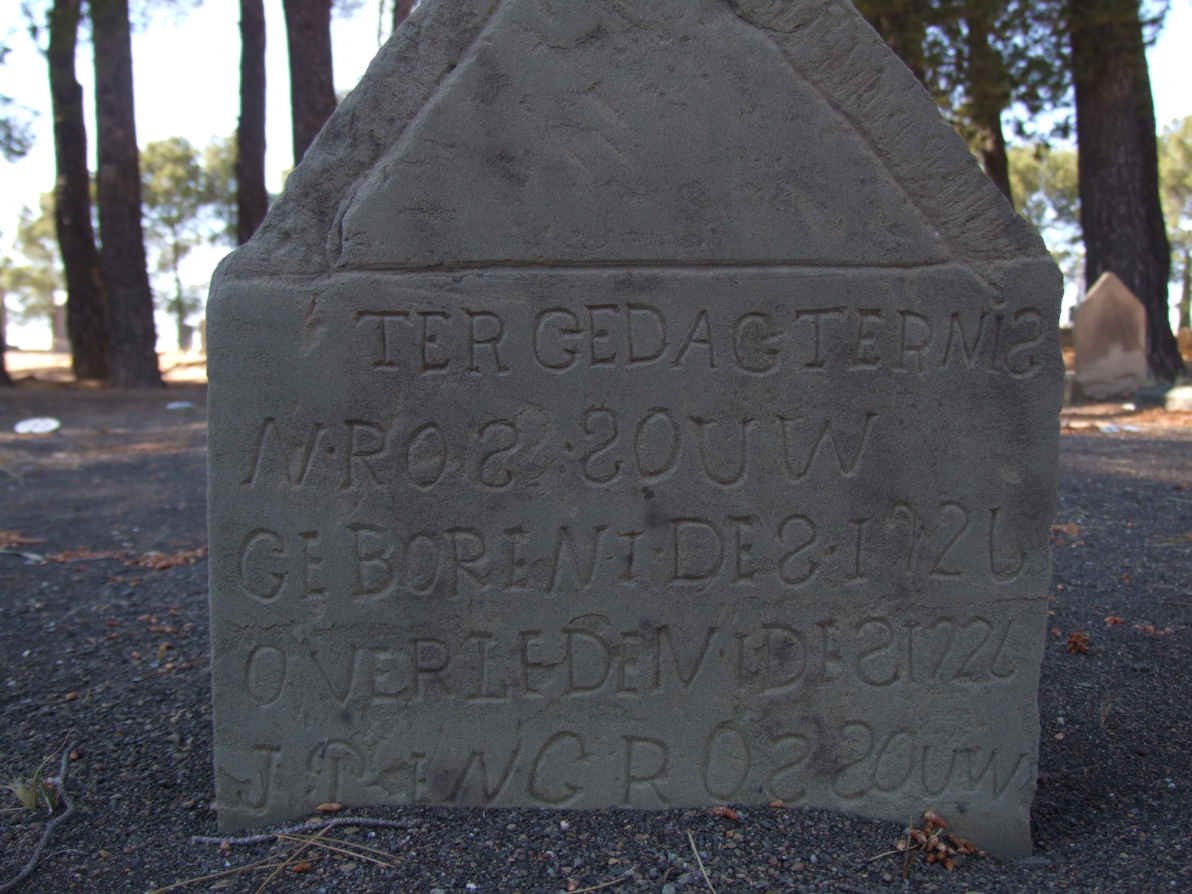 ROSSOUW N. 1926-1926