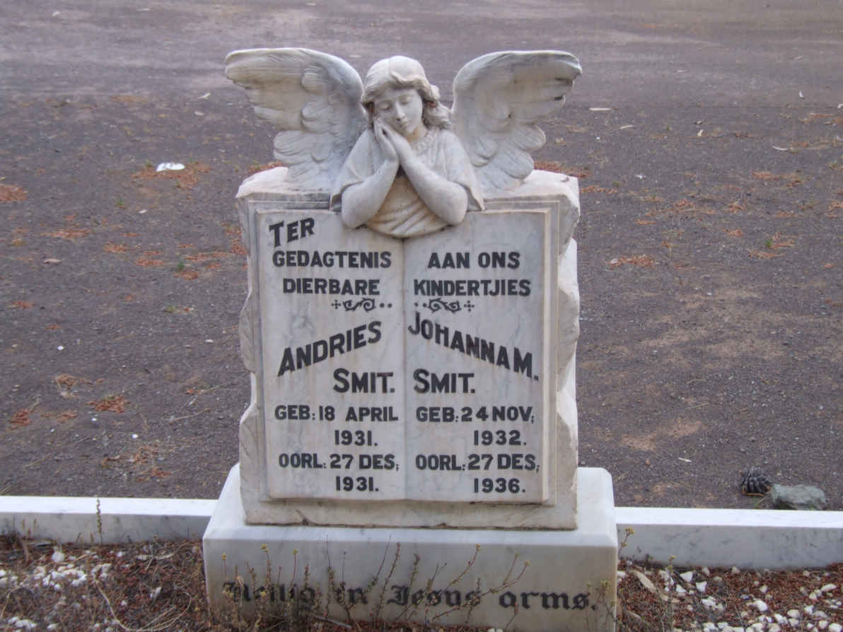 SMIT Andries 1931-1931 :: SMIT Johanna M. 1932-1936