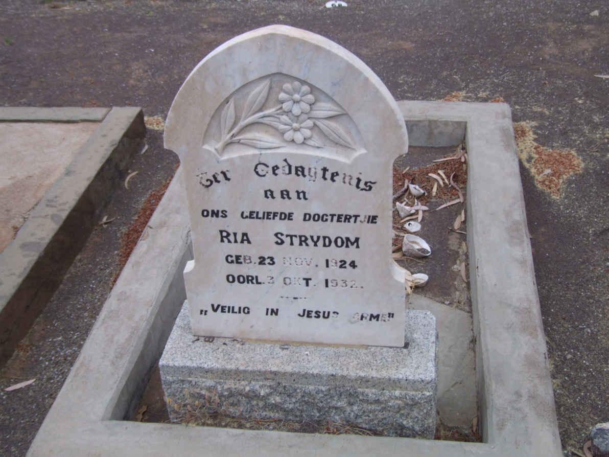 STRYDOM Ria 1924-1932