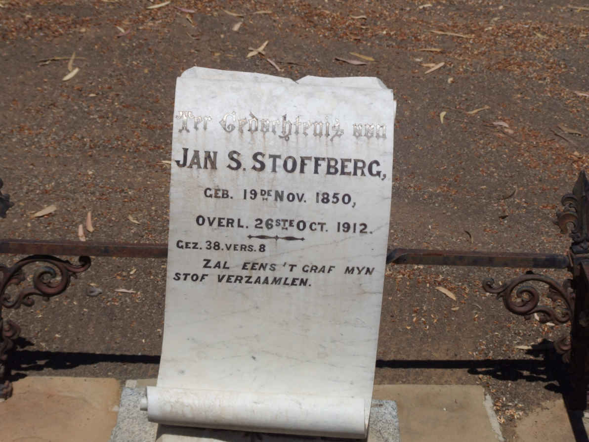 STOFFBERG Jan S. 1850-1912