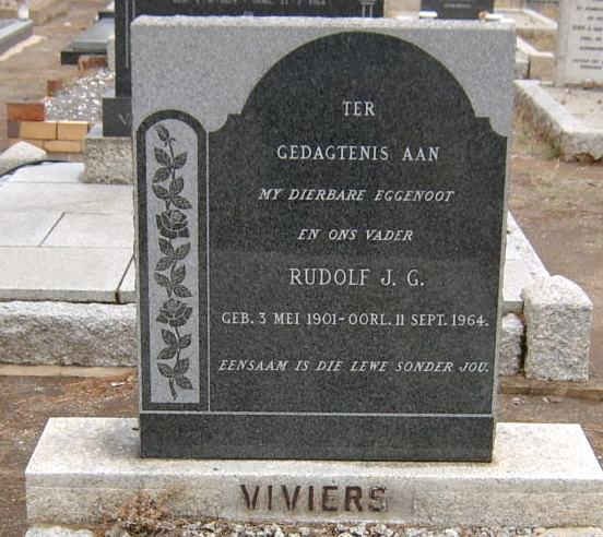 VIVIERS Rudolf J.G. 1901-1964