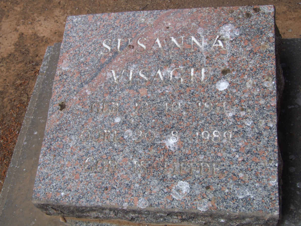 VISAGIE Susanna 1911-1989