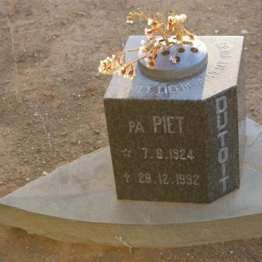 TOIT Piet, du 1924-1992 &amp; Estelle 1925-1994