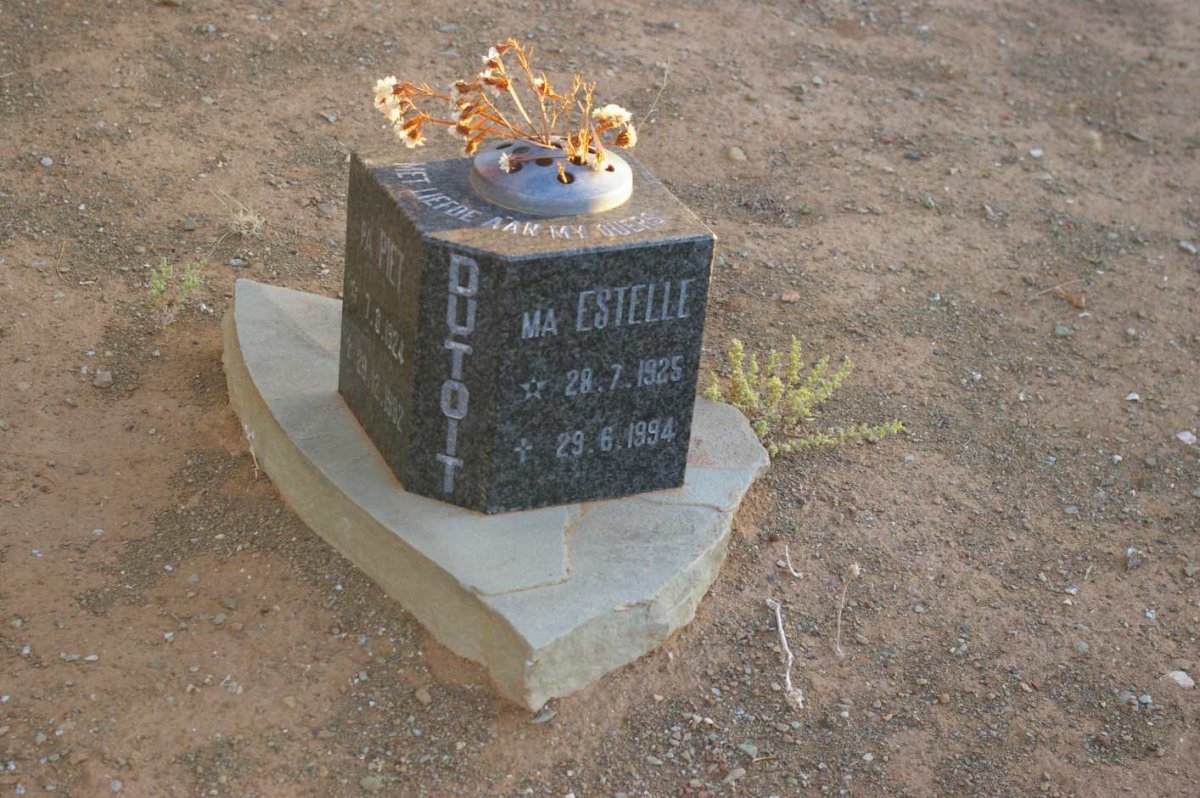 TOIT Piet, du 1924-1992 &amp; Estelle 1925-1994