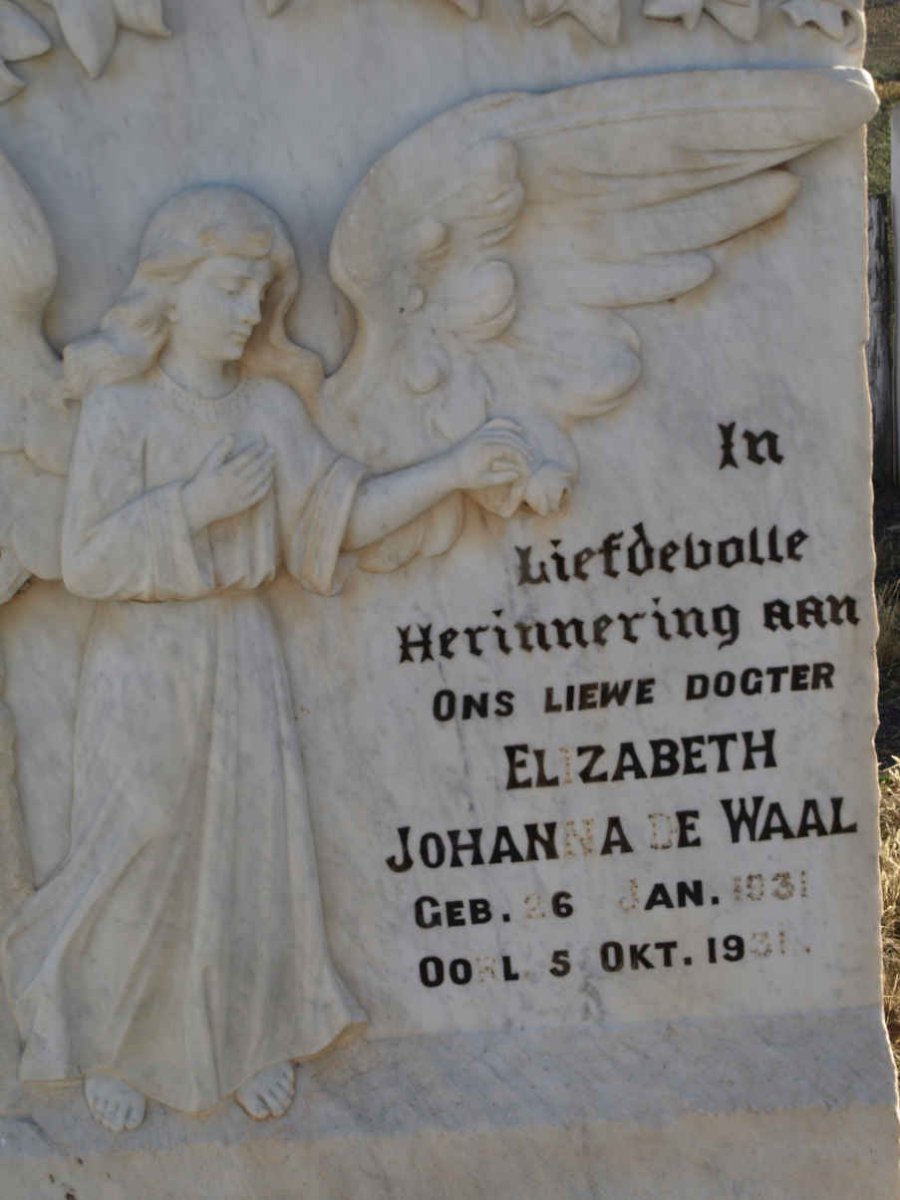 WAAL Elizabeth Johanna, de 1931-1931