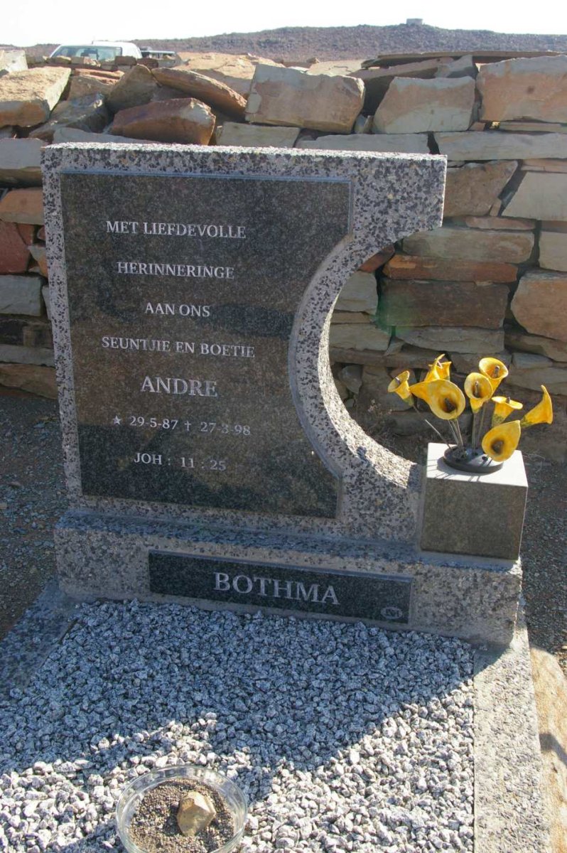 BOTHMA Andre 1987-1998