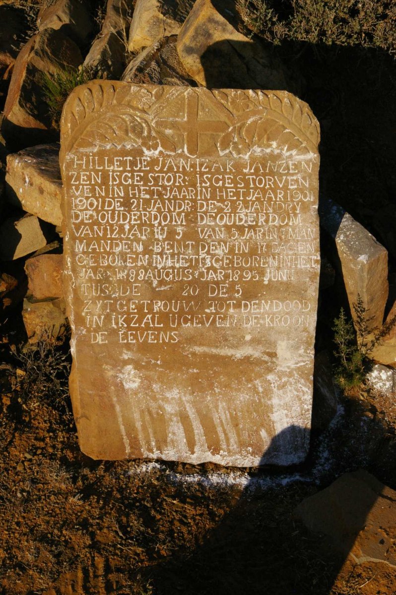 JANZEN Hilletje 1888-1901 :: JANZEN Izak 1895-1901