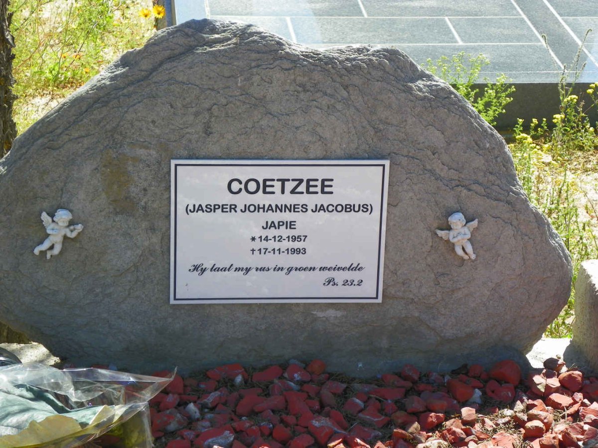 COETZEE Jasper Johannes Jacobus 1957-1993
