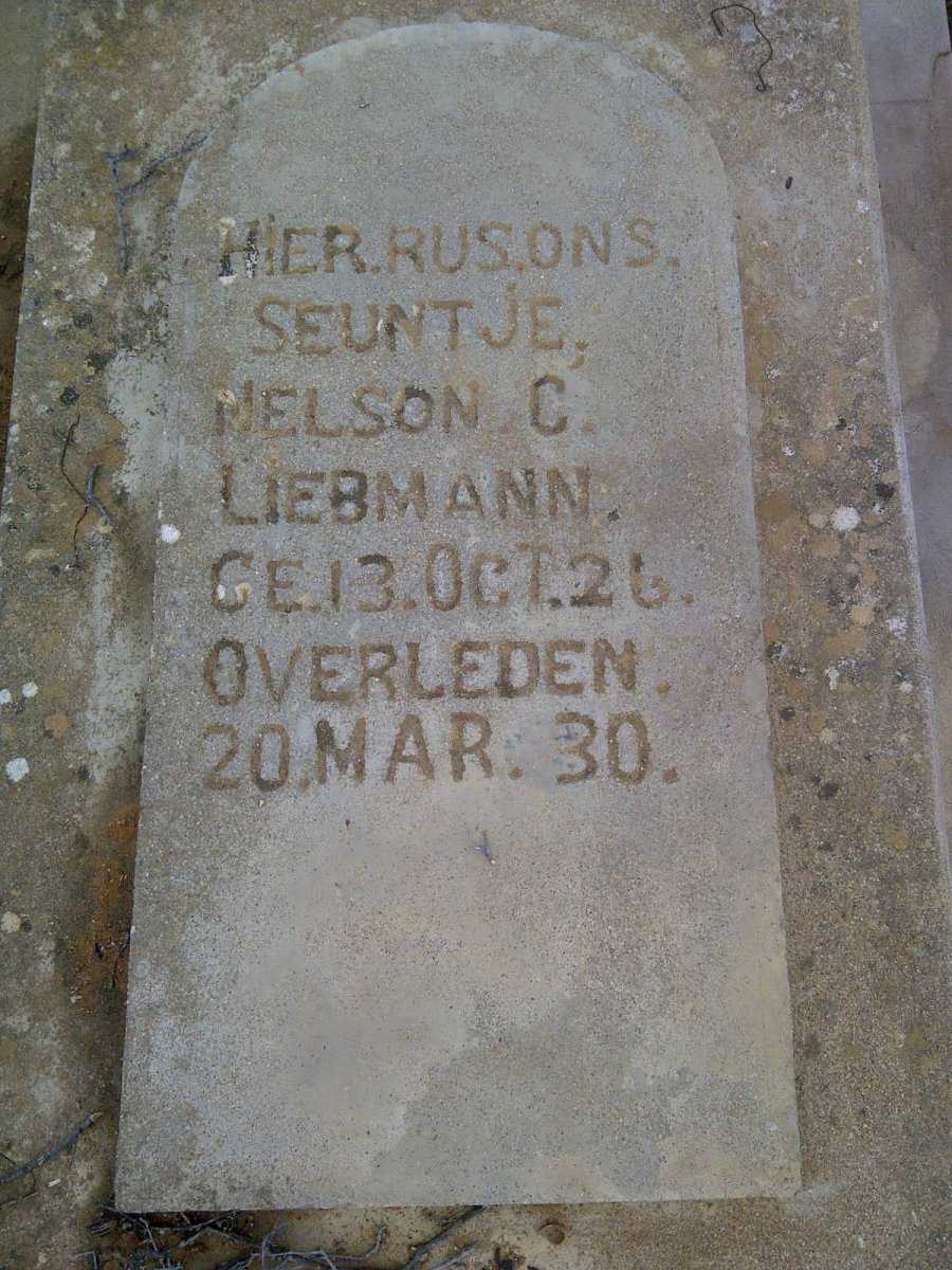 LIEBMANN Nelson C. 1926-1930