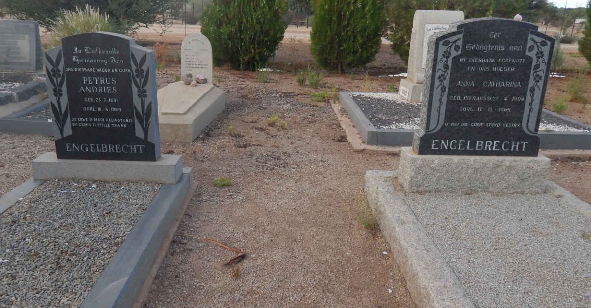 ENGELBRECHT Petrus Andries 1891-1969 &amp; Anna Catharina STRAUSS 1904-1965