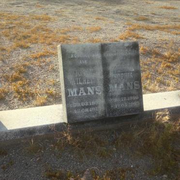MANS Johannes Wilhelm 1892-197? &amp; Johanna Sophia 1896-1983