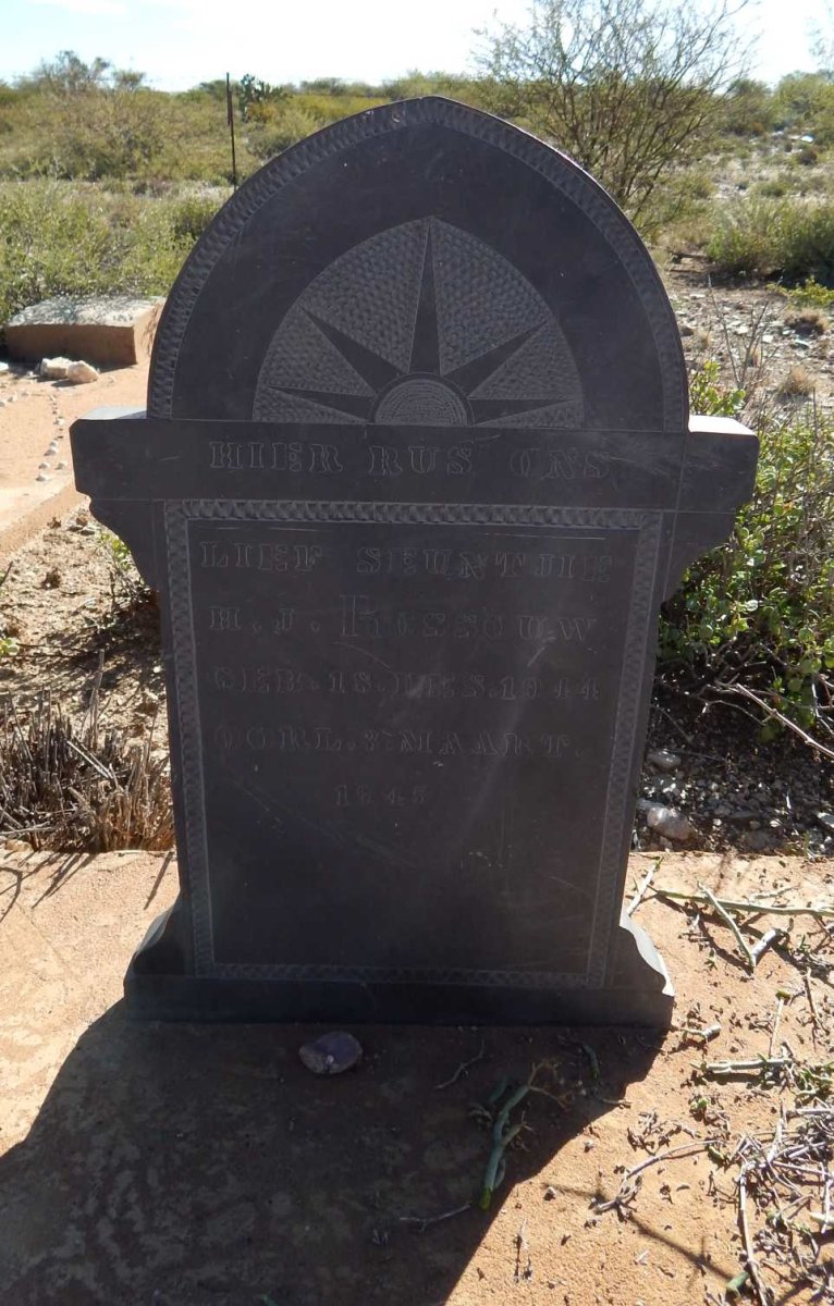 ROSSOUW H.J. 1944-1945