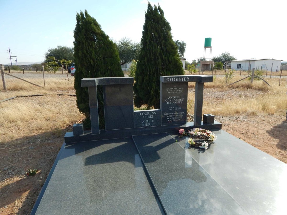 POTGIETER Andries Gerhardus Johannes 1930-2007