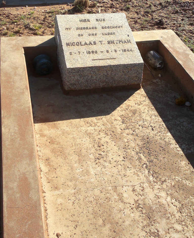 SNYMAN Nicolaas T. 1896-1944