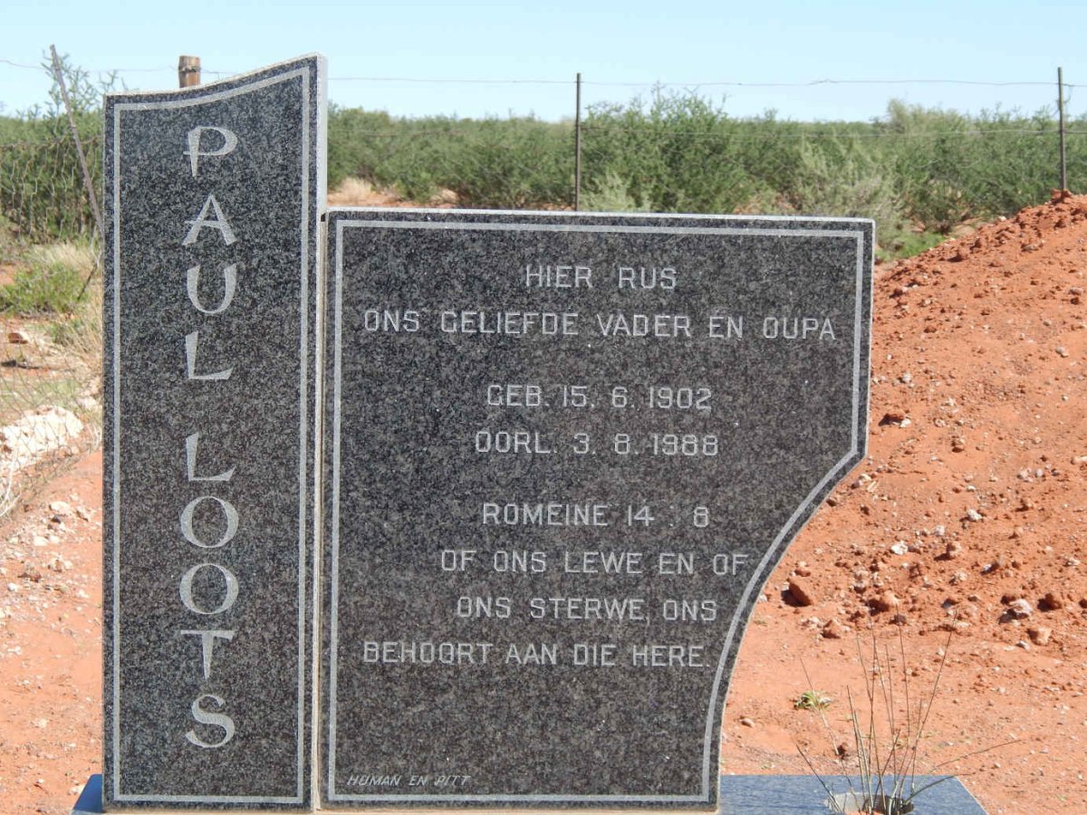 LOOTS Paul 1902-1988