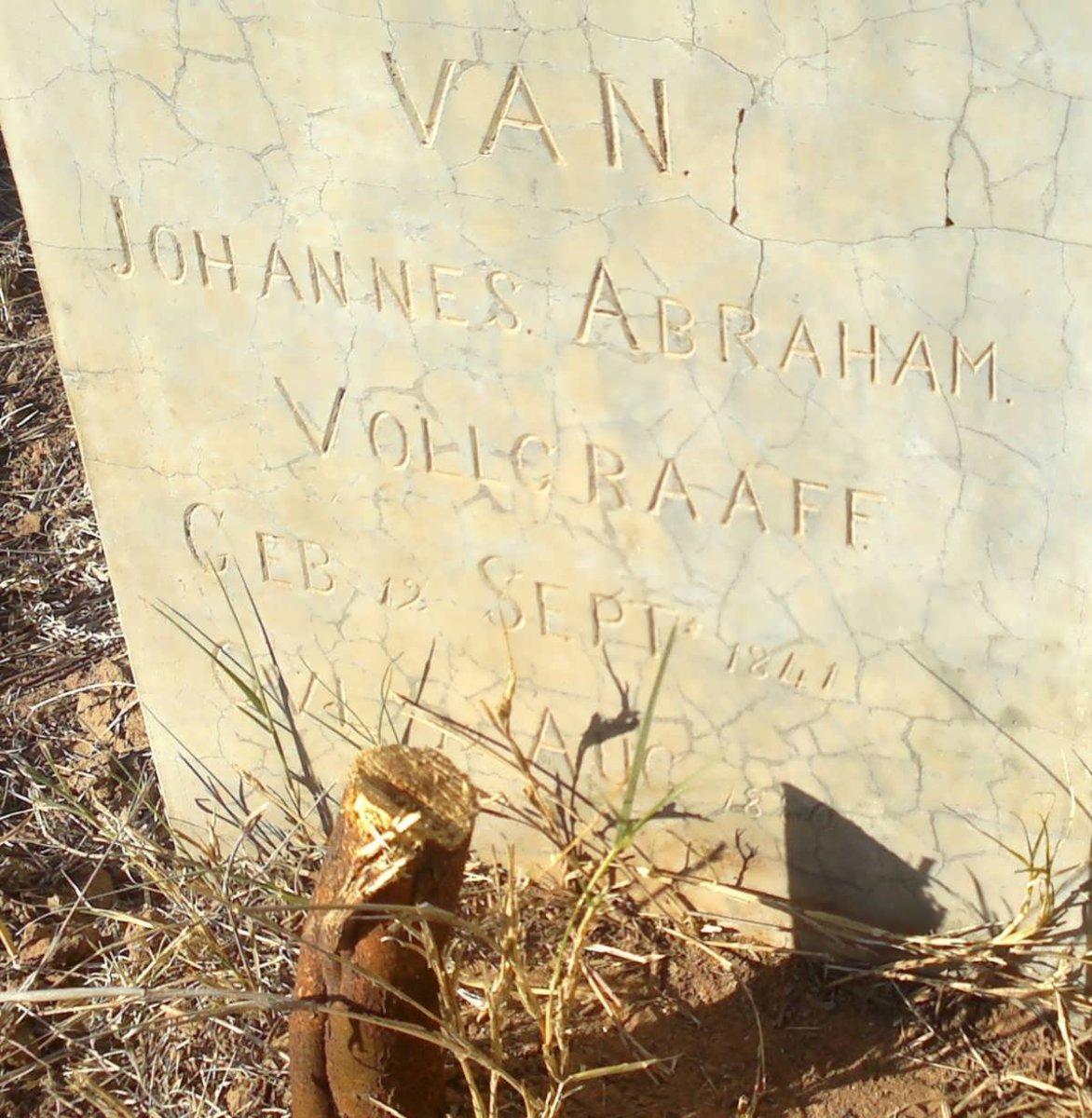 VOLLGRAAFF Johannes Abraham 1841-18?0