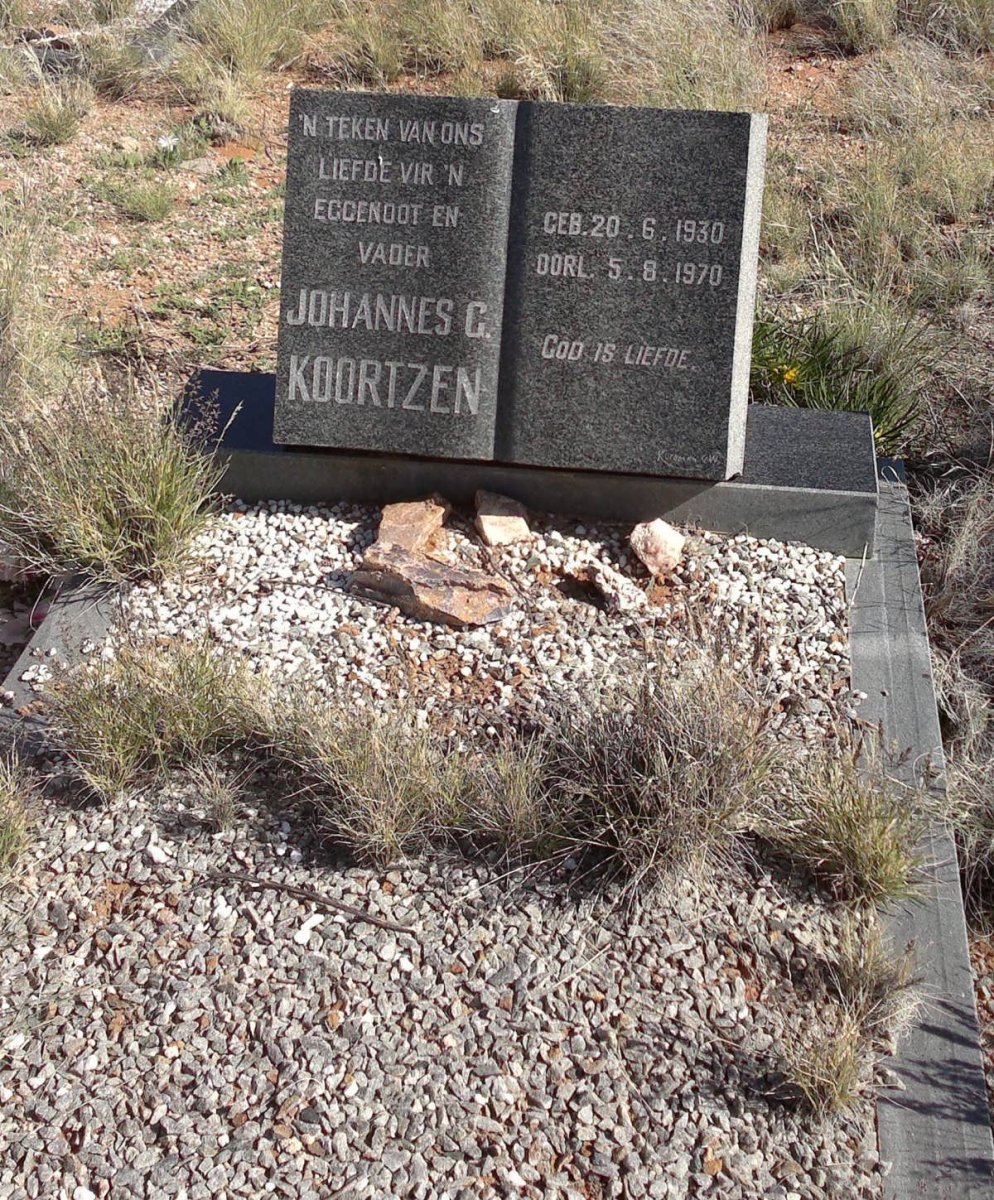 KOORTZEN Johannes G. 1930-1970