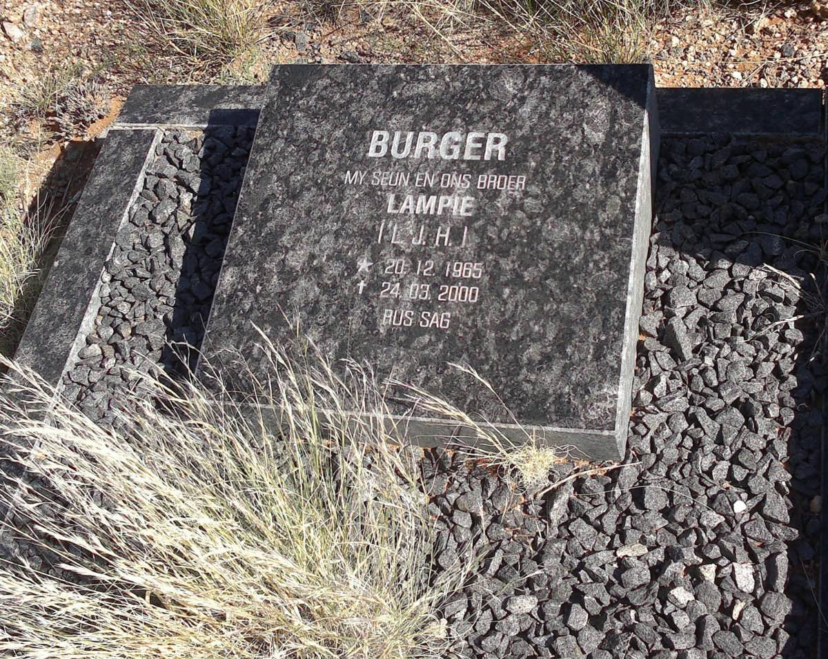 BURGER L.J.H. 1965-2000