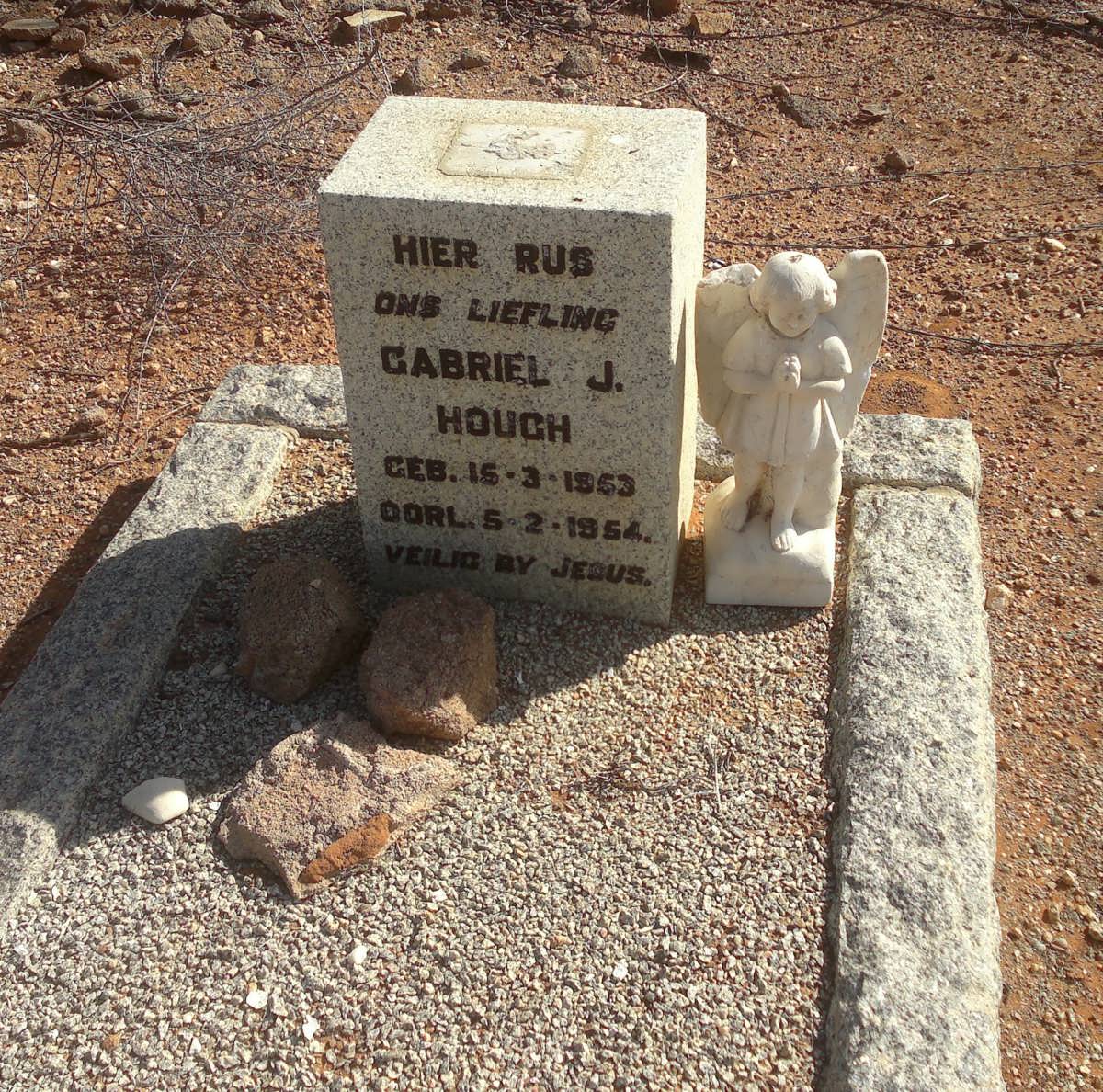 HOUGH Gabriel J. 1953-1954