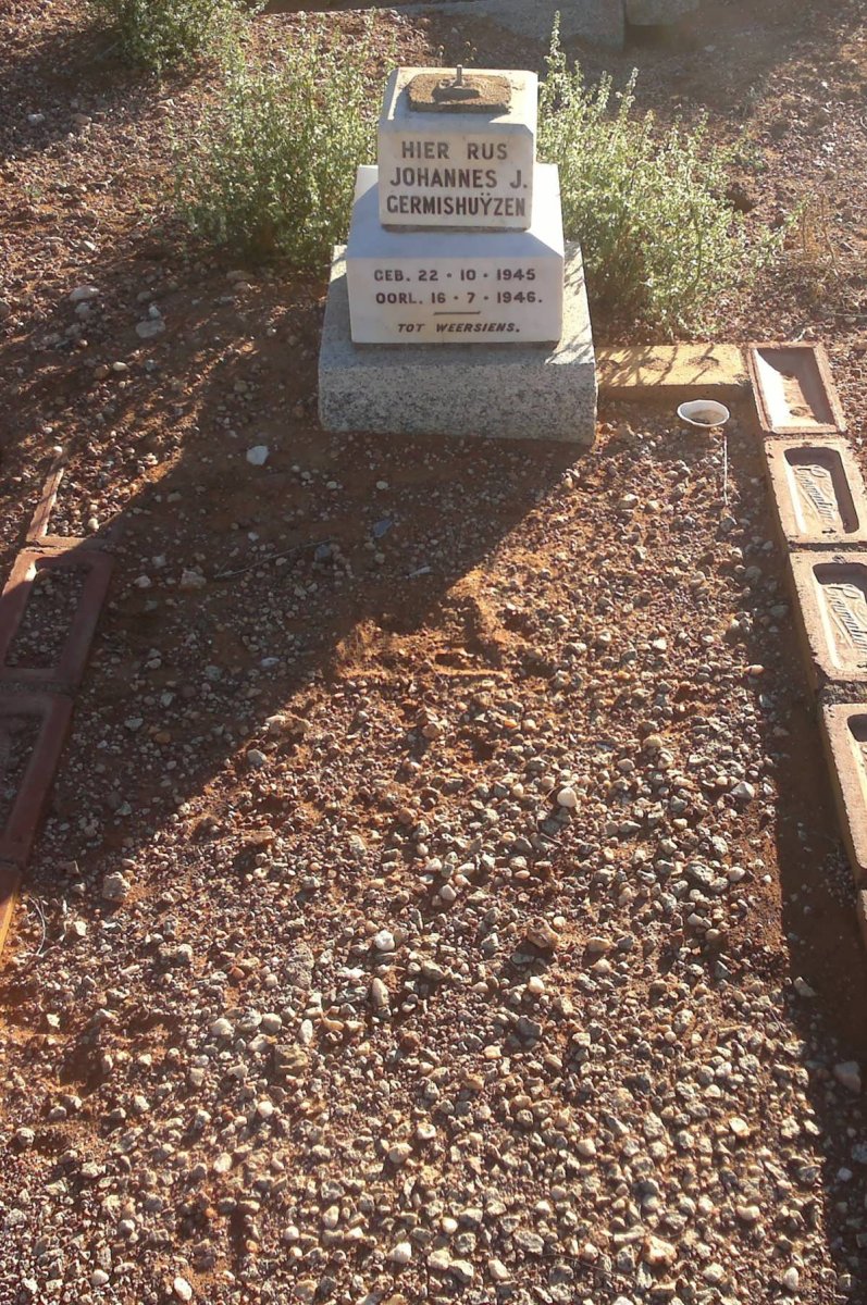 GERMISHUYSEN Johannes J. 1945-1946