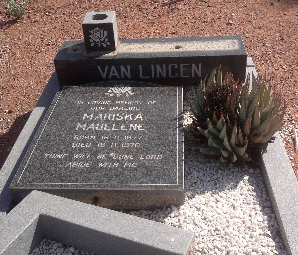 LINGEN Mariska Madelene, van 1977-1978