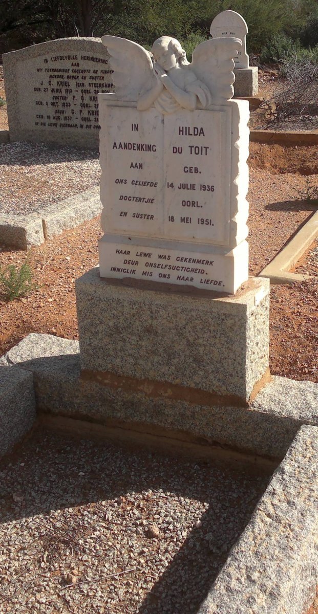 TOIT Hilda, du 1936-1951