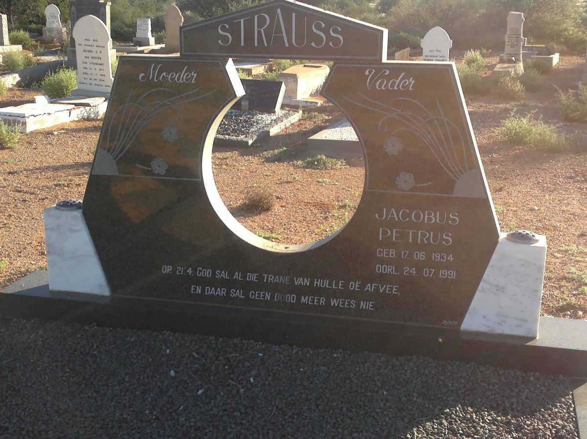 STRAUSS Jacobus Petrus 1934-1991