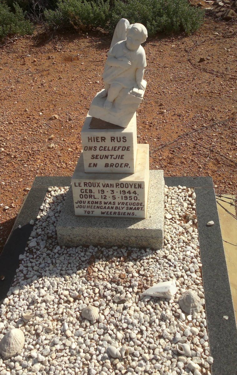 ROOYEN Le Roux, van 1944-1950