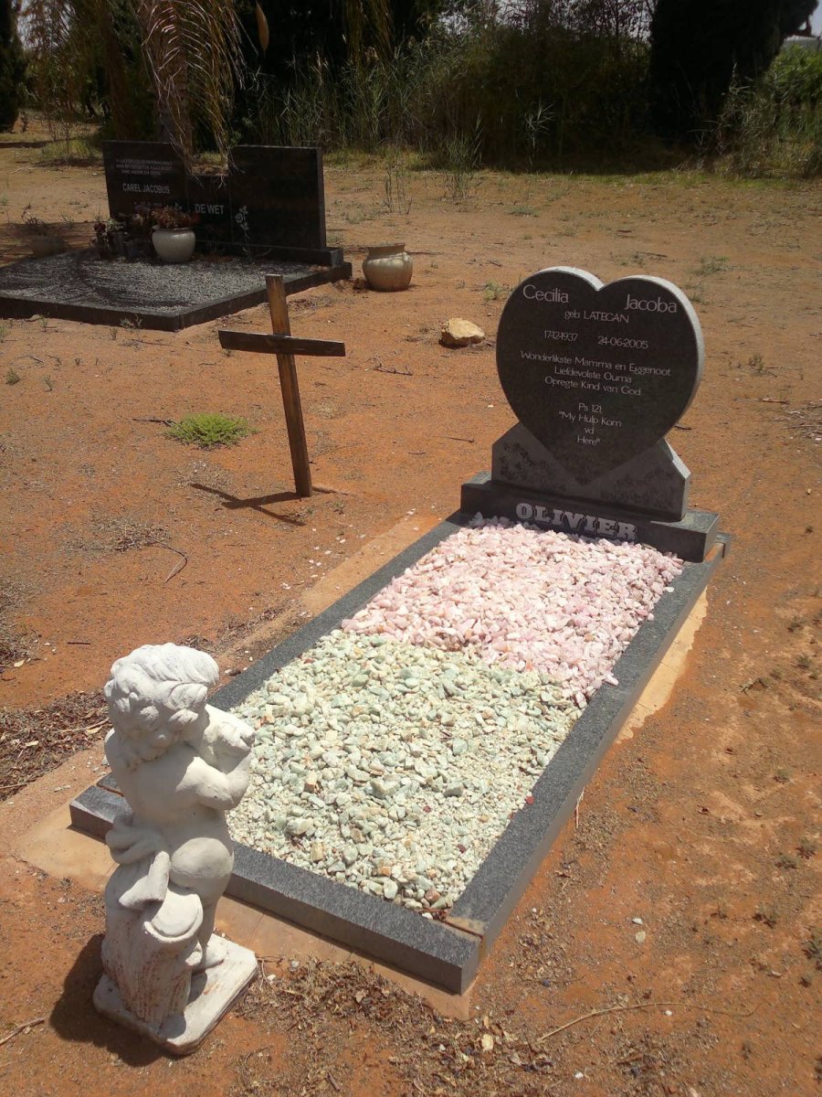 OLIVIER Cecilia Jacoba nee LATEGAN 1937-2005