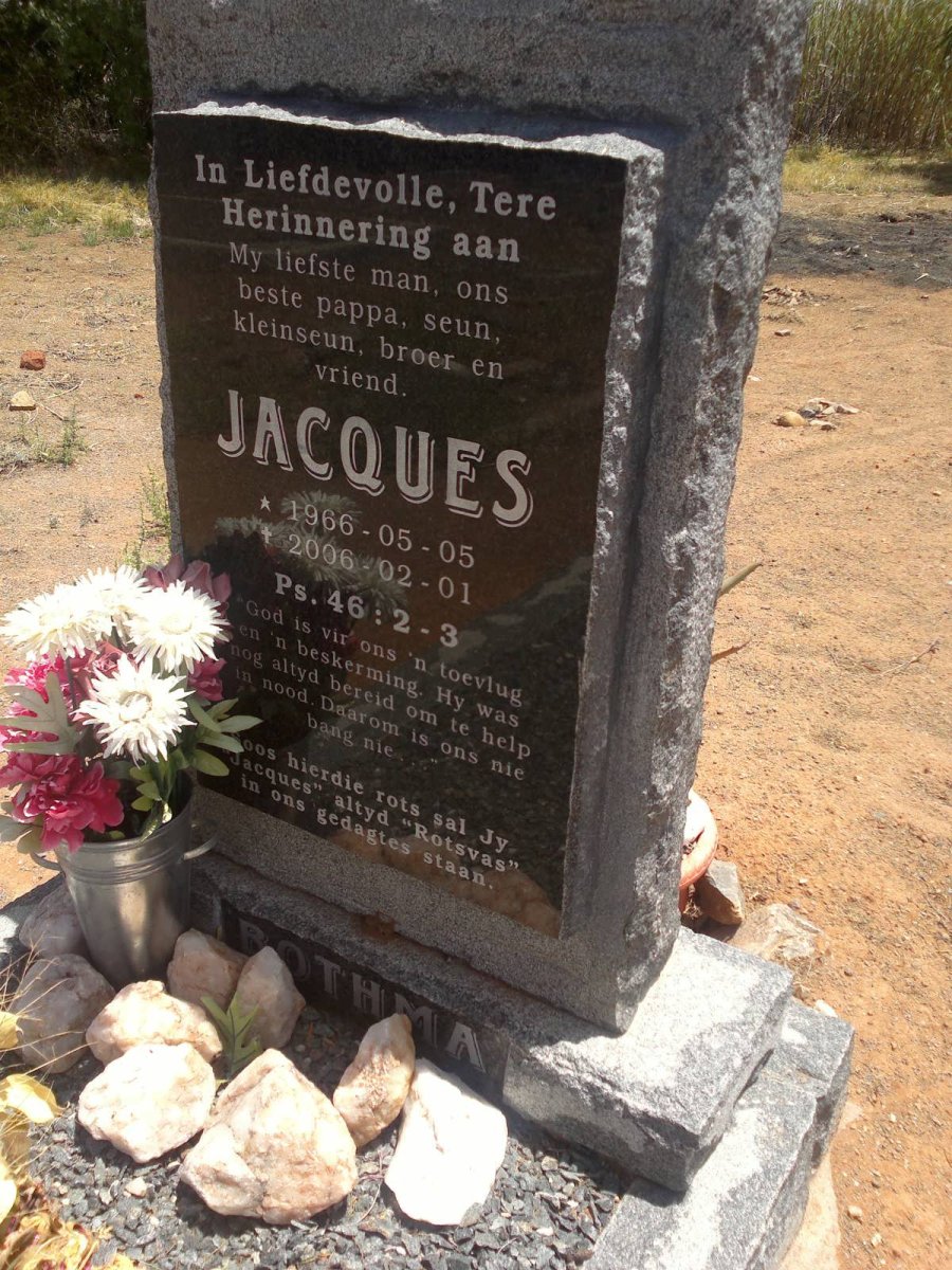 BOTHMA Jacques 1966-2006