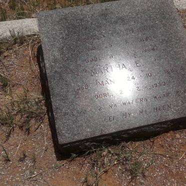 THIRION ? 1890-1964 &amp; Martha Elizabeth Johanna MANS 1890-1950